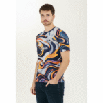 Renkli Erkek Tshirt - Görsel 2